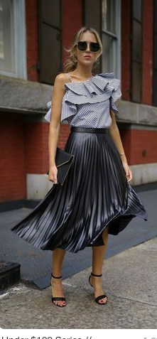Christian Dior accordion pleated skirt Size 10UK