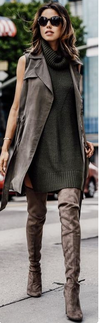Anya Hindmarch taupe leather tote bag