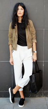 Ruffo suede bomber jacket Size 8UK