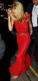 Lanvin pillarbox red dress Size 10UK