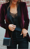 Yves St. Laurent velvet bustier Size 8UK