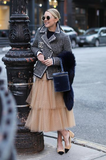 Chanel ivory tweed jacket Size 12UK