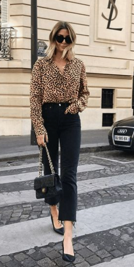 Dolce & Gabbana leopard print blouse Size 14UK
