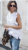 CH by Carolina Herrera broderie anglaise top Size 8UK