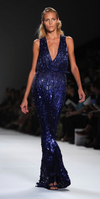 Halston Heritage sequin gown Size 16UK