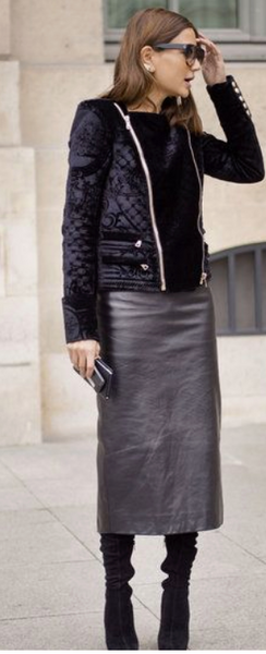 Emanuel Ungaro silk velvet skirt Size 10UK